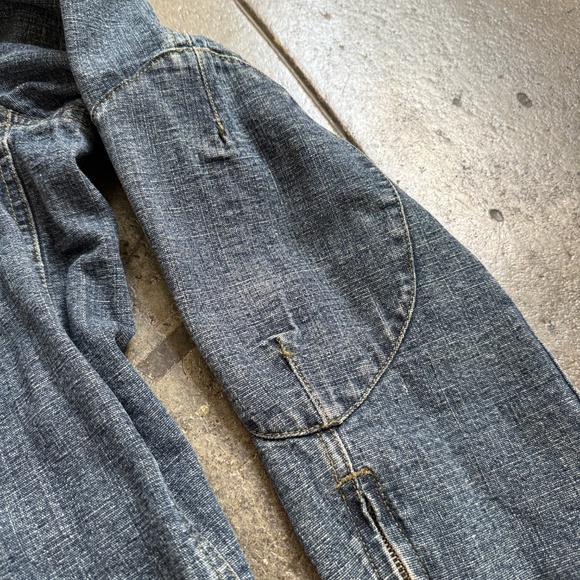 Vivienne Westwood Tokyo Exclusive Early 2000's Denim Moto Jacket - Picture 6 of 14